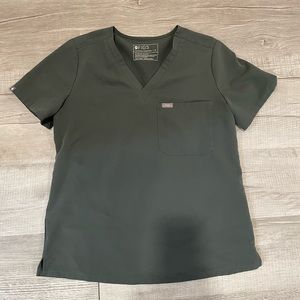 Gray/green Figs scrubs